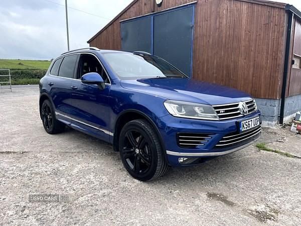 Blue Used 2018 VW Touareg R-line SUV | £11,950 (Super price) - Image 1/4