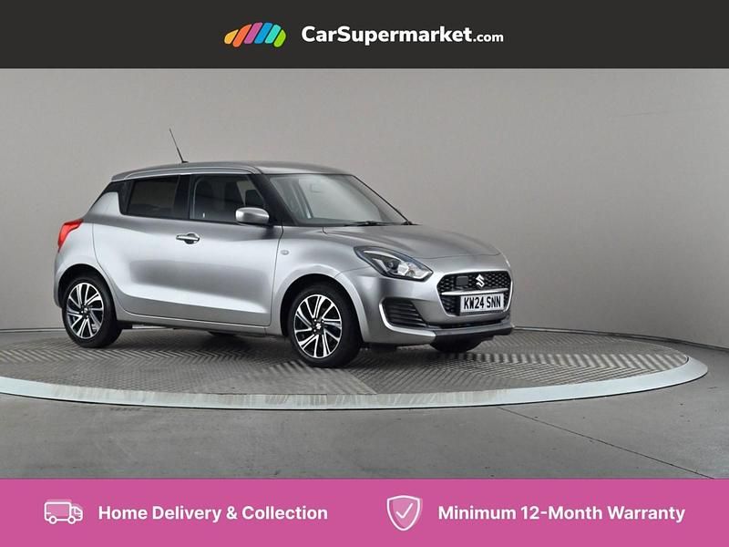 Silver Used 2024 Suzuki Swift SZ-L Hatchback | £11,997 (Fair price) - Image 1/4