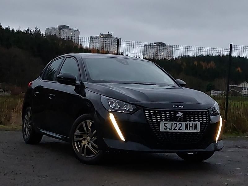 Black Used 2022 Peugeot 208 Active Premium Hatchback | £12,798 (Fair price) - Image 1/4