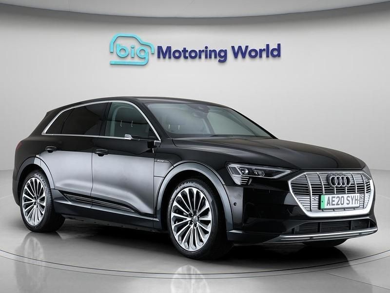 Black Used 2020 Audi e-tron SUV | £17,700 (Fair price) - Image 1/4