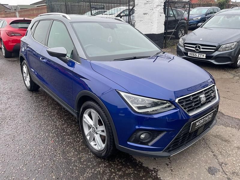 Blue Used 2018 Seat Arona FR SUV | £8,295 (Fair price) - Image 1/4