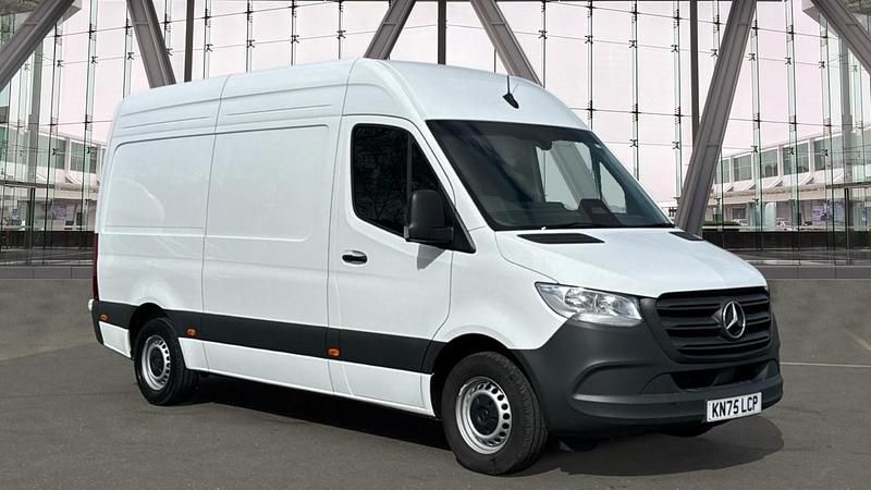 Begagnad Mercedes Sprinter 150 HK (110 kW) 2025 Vit Van