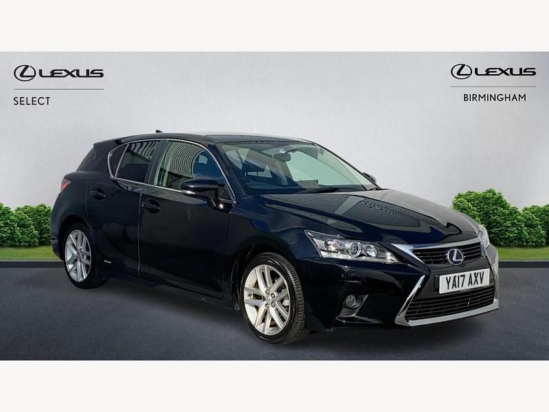 Black Used 2017 Lexus CT200h Hatchback | £13,945 (Fair price) - Image 1/3