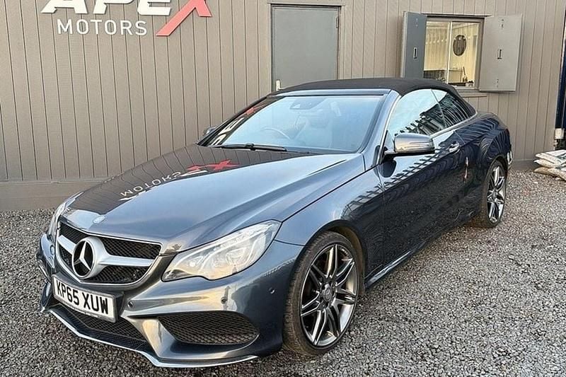 Grey Used 2015 Mercedes E350 AMG Line Premium Cabriolet | £9,695 (Fair price) - Image 1/1