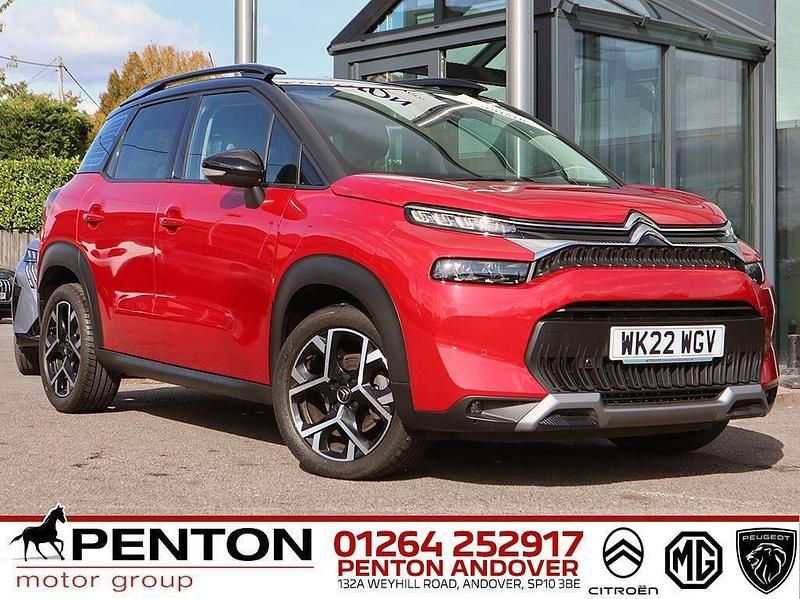Red Used 2022 Citroën C3 Aircross PureTech SUV | £16,190 (Fair price) - Image 1/3