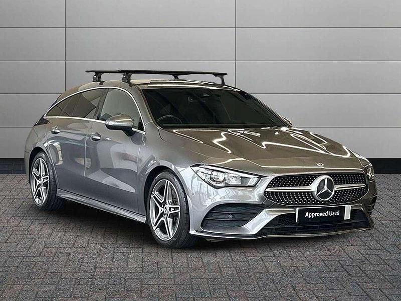Grey Used 2019 Mercedes CLA200 AMG line Estate | £18,993 (Fair price) - Image 1/4