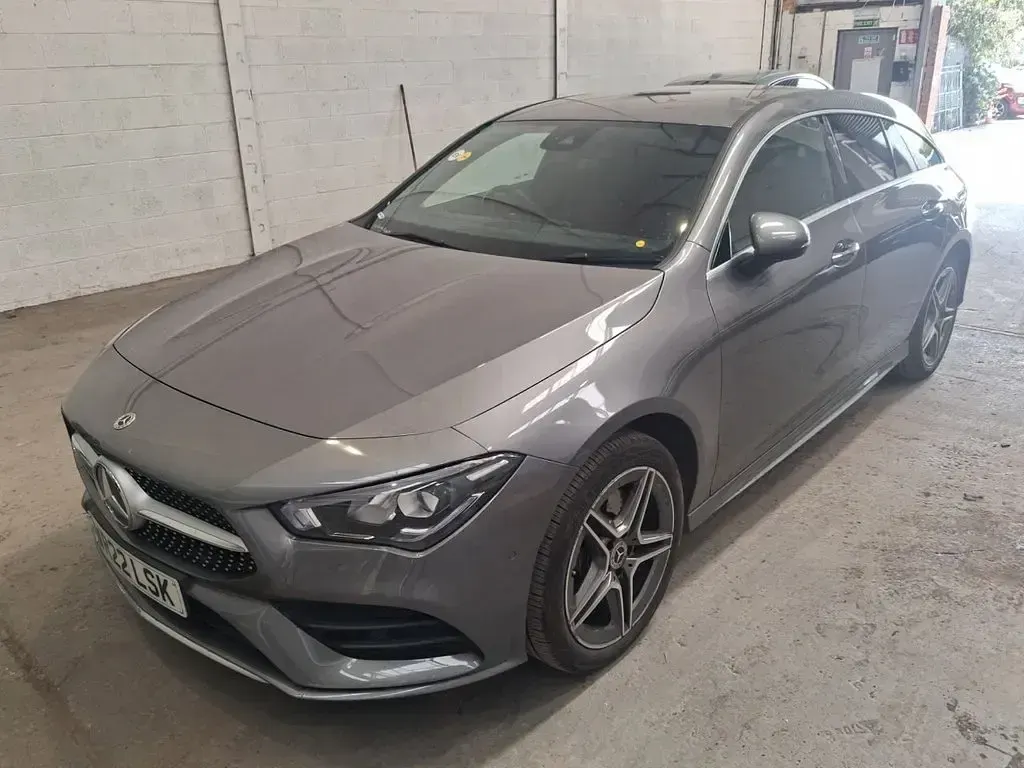 Used Mercedes CLA250e Shooting Brake AMG line 218 HP (160 kW) 2022 Grey Estate