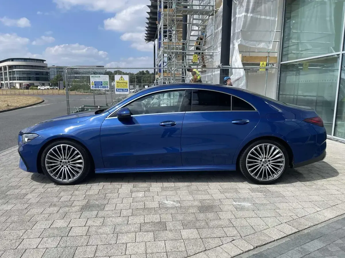 Used Mercedes CLA220 AMG Line Premium 2025 Blue Coupe