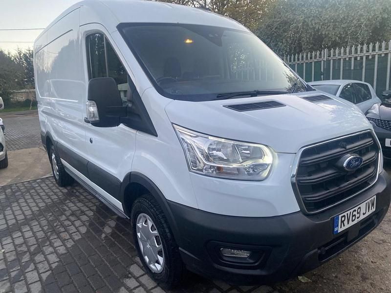 White Used 2019 Ford Transit Trend Van | £10,991 (A bit pricey) - Image 1/4