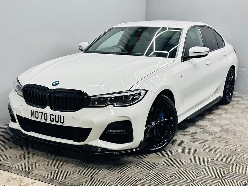 White Used 2021 BMW 320 M Sport Sedan | £23,490 (Fair price) - Image 1/4