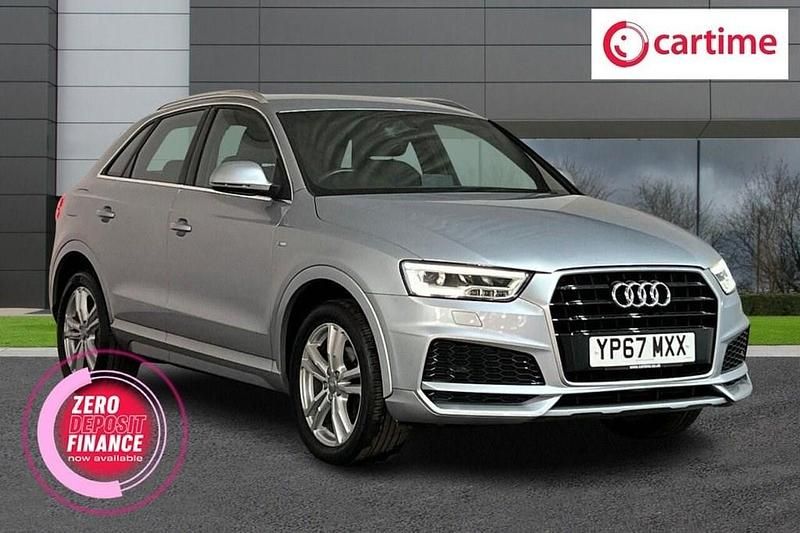 Silver Used 2017 Audi Q3 S-Line SUV | £15,299 (Fair price) - Image 1/4
