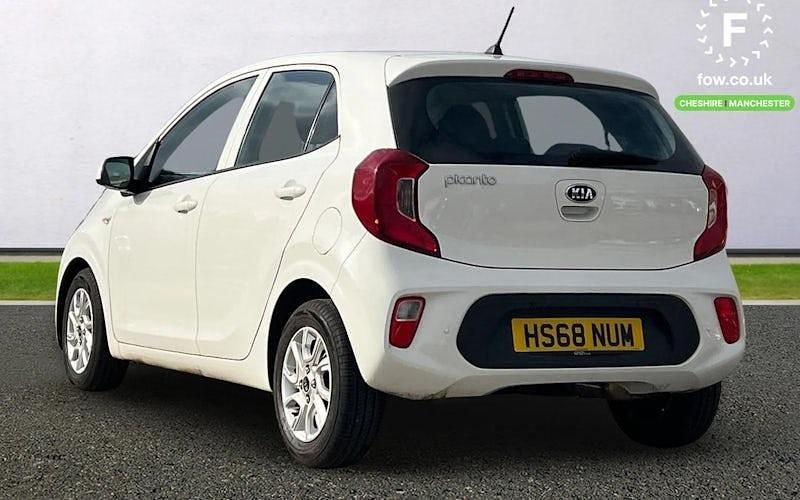 Usado Kia Picanto 84 HP (61 kW) 2019 Branco Citadino