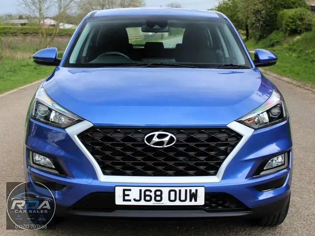 Used Hyundai Tucson 132 HP (97 kW) 2018 Blue SUV