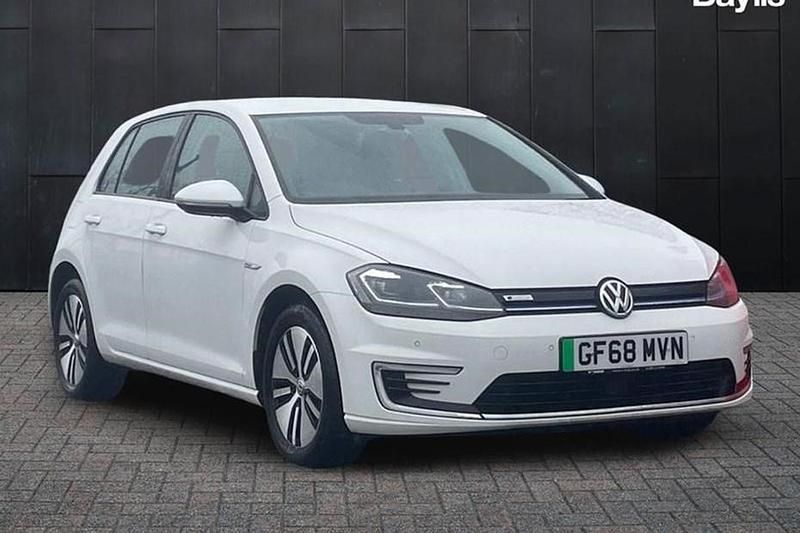 Used VW e-Golf 99 kW (135 HP) 2018 White Hatchback