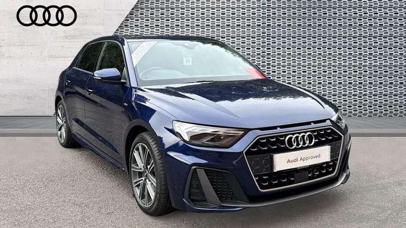 Blue Used 2025 Audi A1 S-Line Hatchback | £25,568 (Fair price) - Image 1/4