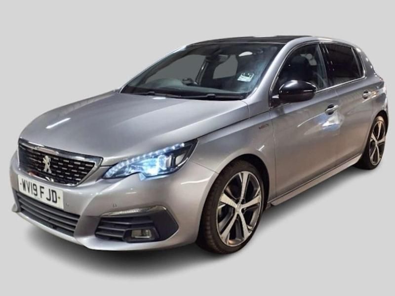 Used Peugeot 308 GT-line 130 HP (95 kW) 2019 Grey Hatchback