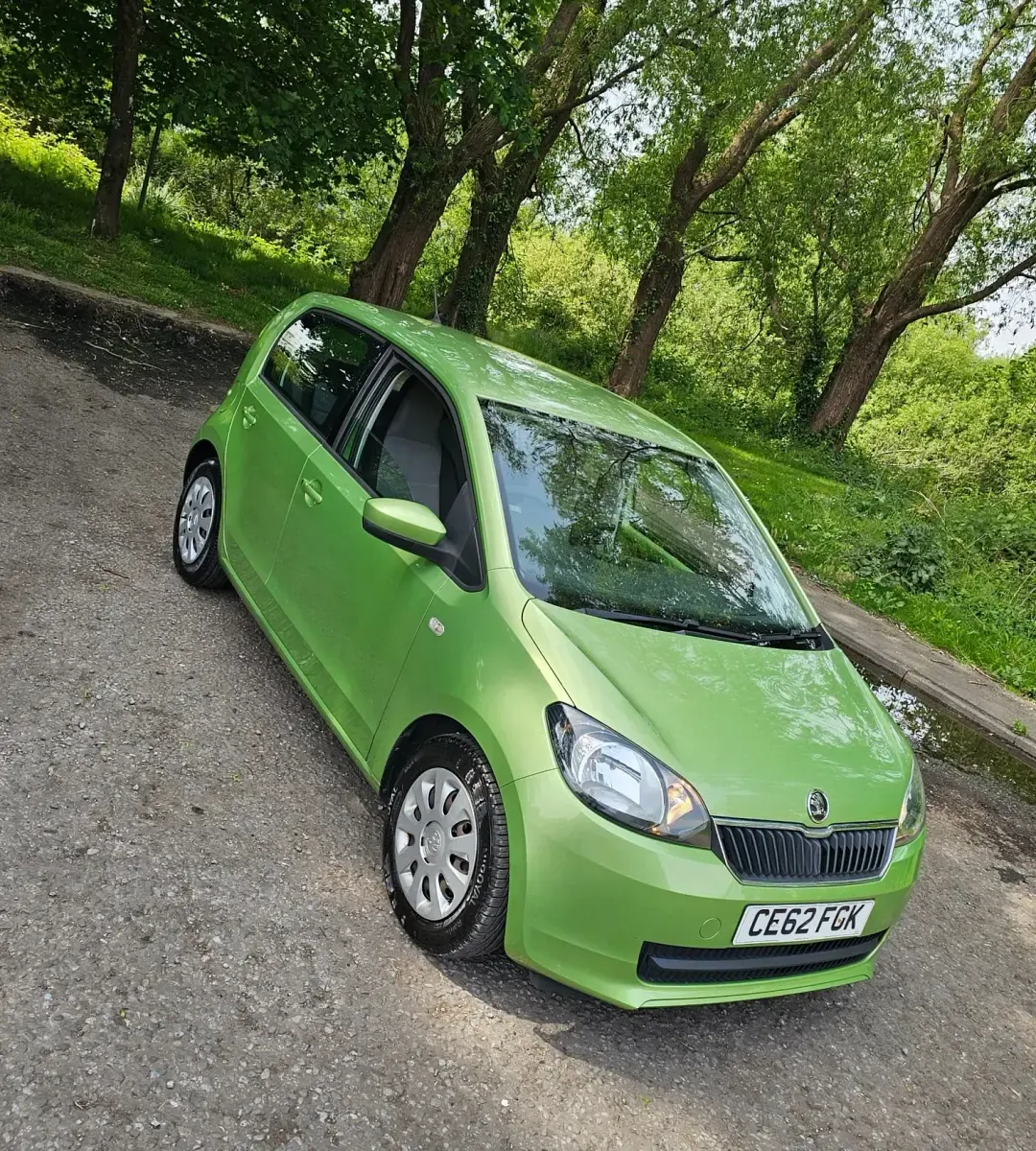 Used Skoda Citigo SE 2012 Green Hatchback