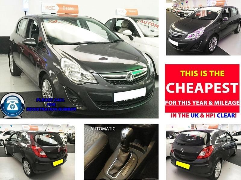 Grey Used 2012 Vauxhall Corsa Hatchback | £5,385 (Fair price) - Image 1/4