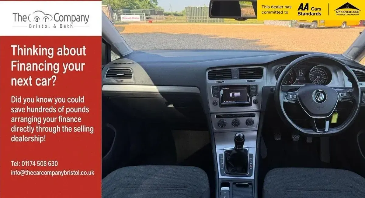 Used VW Golf VII Match 2015 Black Hatchback