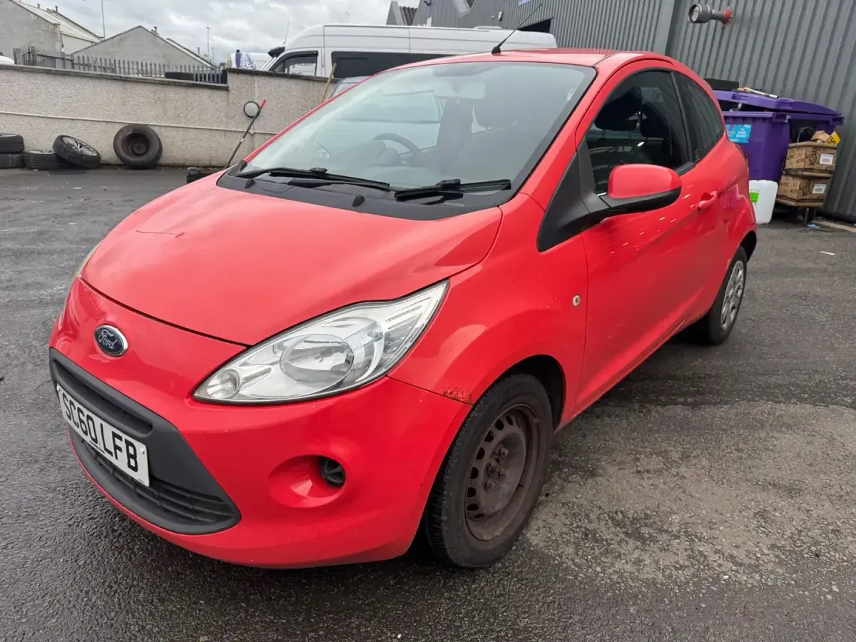 Used Ford Ka S 69 HP (50 kW) 2011 Red Hatchback