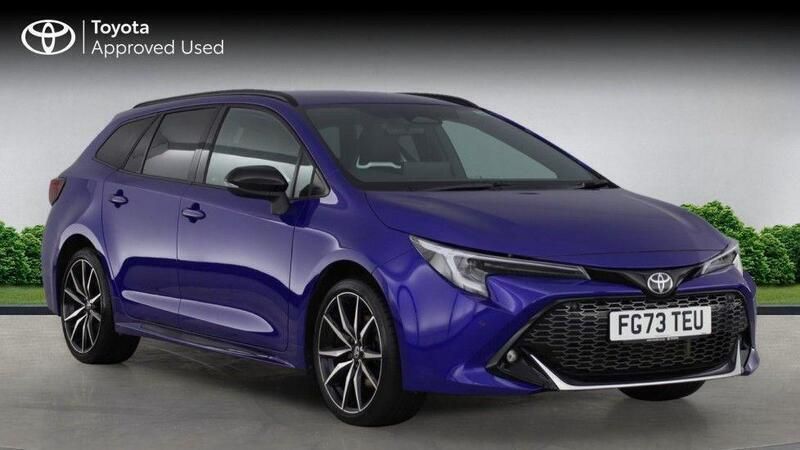 Juniper blue Used 2023 Toyota Corolla Sport Estate | £26,344 (Fair price) - Image 1/4