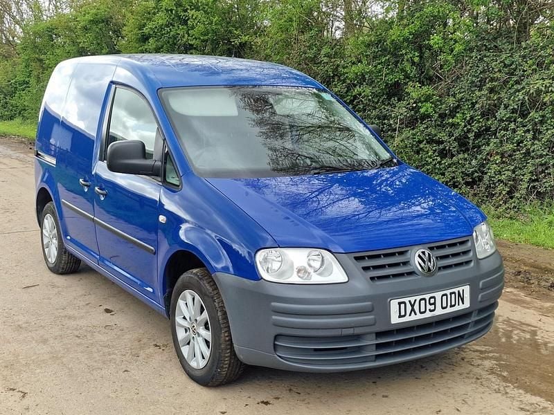 Usado VW Caddy 69 HP (50 kW) 2009 Azul Monovolume