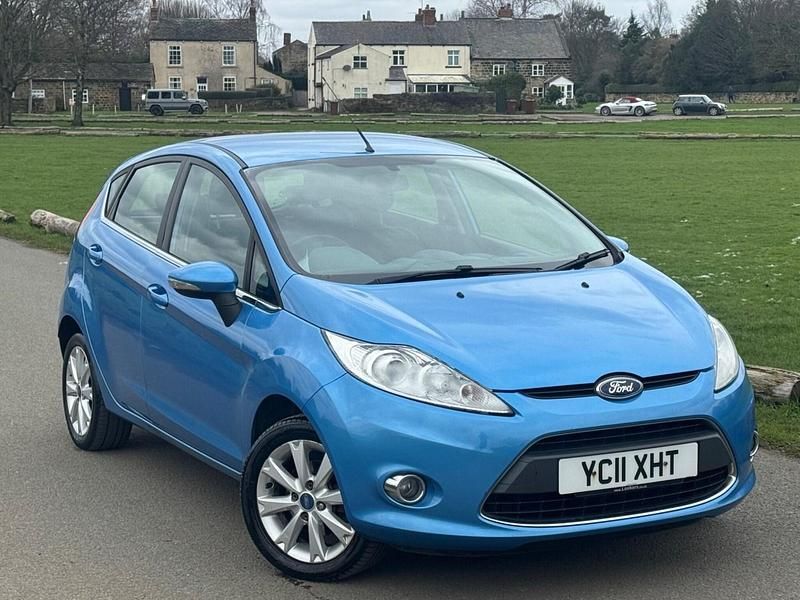 Used Ford Fiesta Zetec 2011 Blue Hatchback