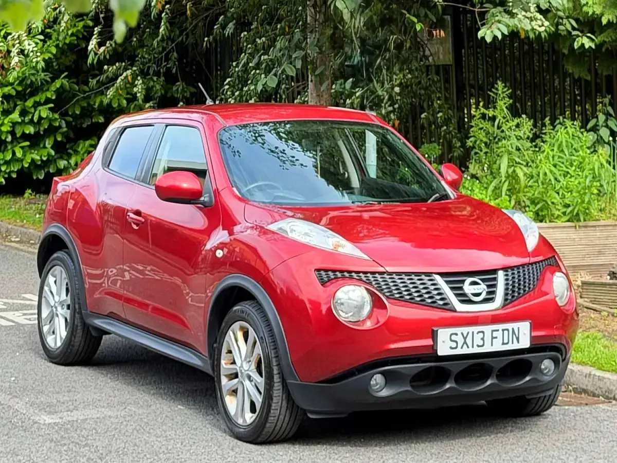 Used Nissan Juke Acenta 117 HP (86 kW) 2013 Red SUV