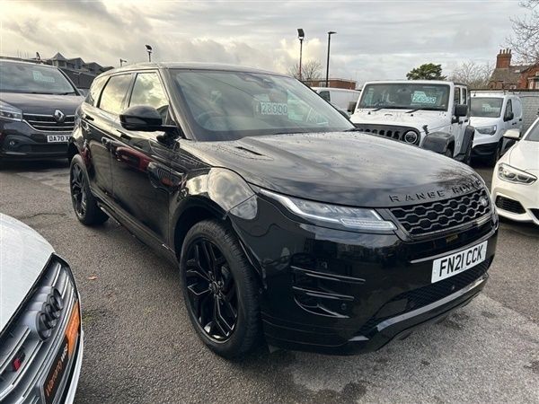 Black Used 2021 Land Rover Range Rover evoque R-Dynamic SUV | £32,388 - Image 1/1