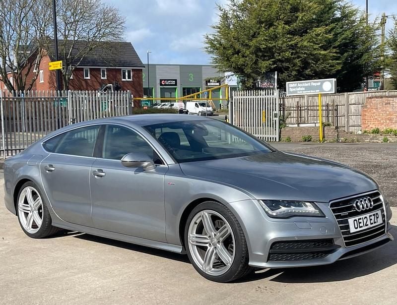 Used Audi A7 S-Line 2012 Grey Hatchback