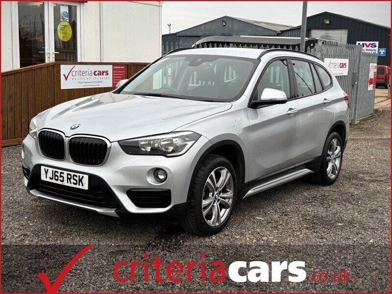 Silver Used 2015 BMW X1 Sport Line SUV | £10,999 (Expensive) - Image 1/3