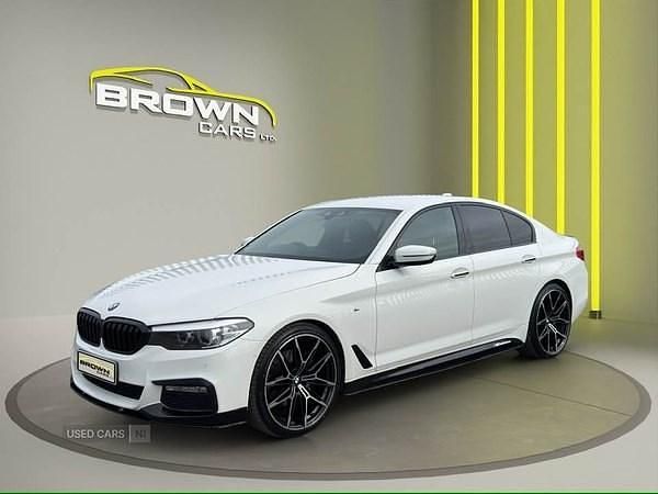 Used BMW 530 M Sport 2017 White Sedan