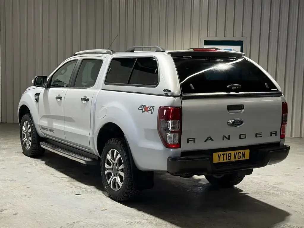 Used Ford Ranger Wildtrack 200 HP (147 kW) 2018 Silver Pickup