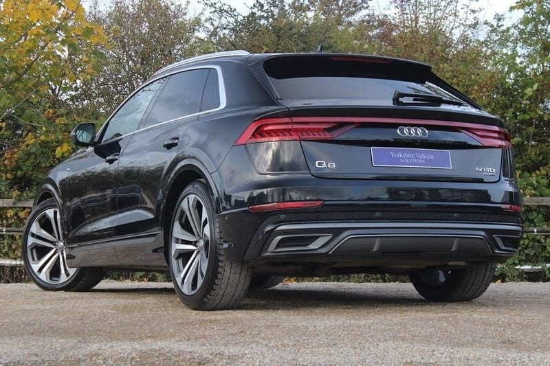 Used Audi Q8 S-Line 286 HP (210 kW) 2018 Black SUV