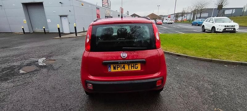 Used Fiat Panda Easy 69 HP (50 kW) 2014 Red Hatchback