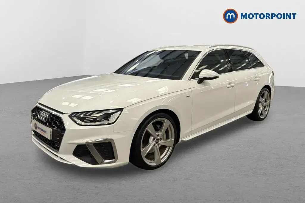 Used Audi A4 S-Line 2021 White Estate