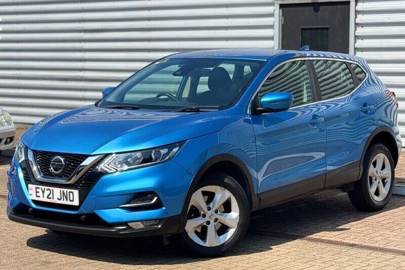 Blue Used 2021 Nissan Qashqai Acenta Premium SUV | £12,895 (Super price) - Image 1/1