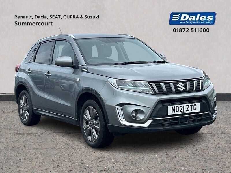 Grey Used 2021 Suzuki Vitara SZ-T SUV | £15,500 (Expensive) - Image 1/4