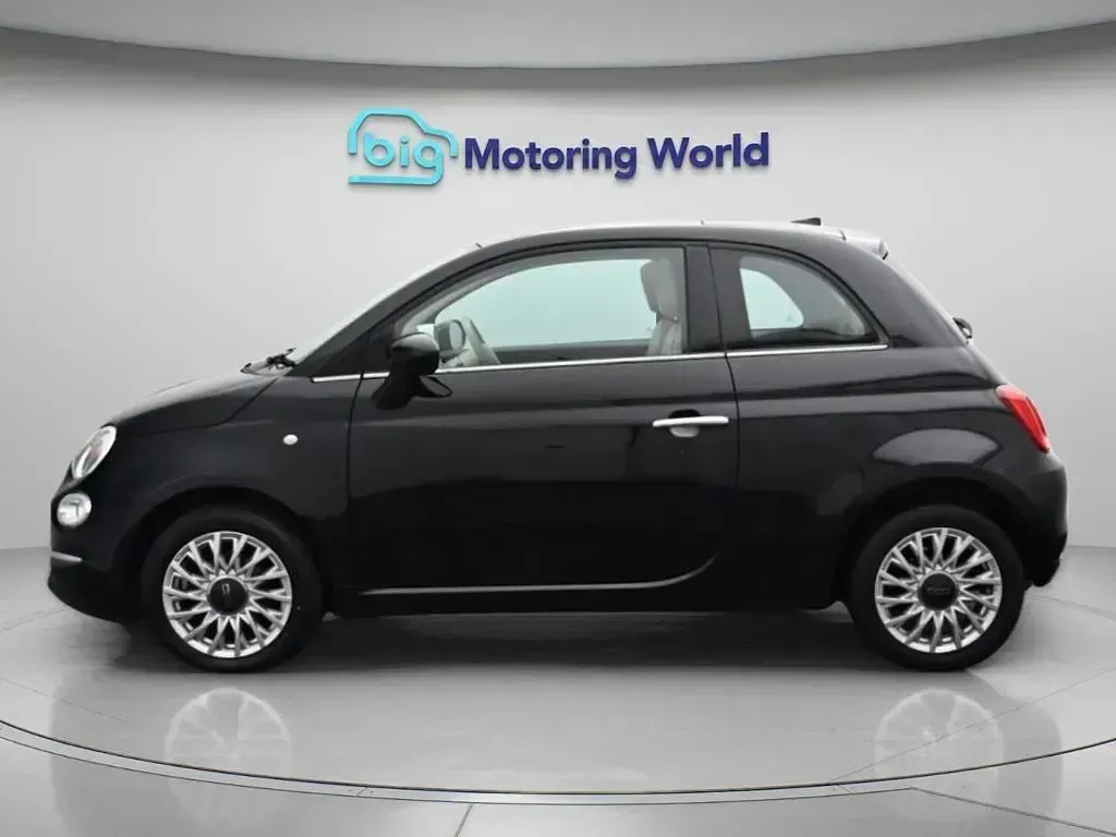 Used Fiat 500 Lounge 69 HP (50 kW) 2019 Black Hatchback