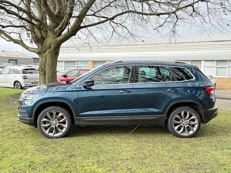 Gebraucht Skoda Karoq 150 PS (110 kW) 2018 Blau SUV