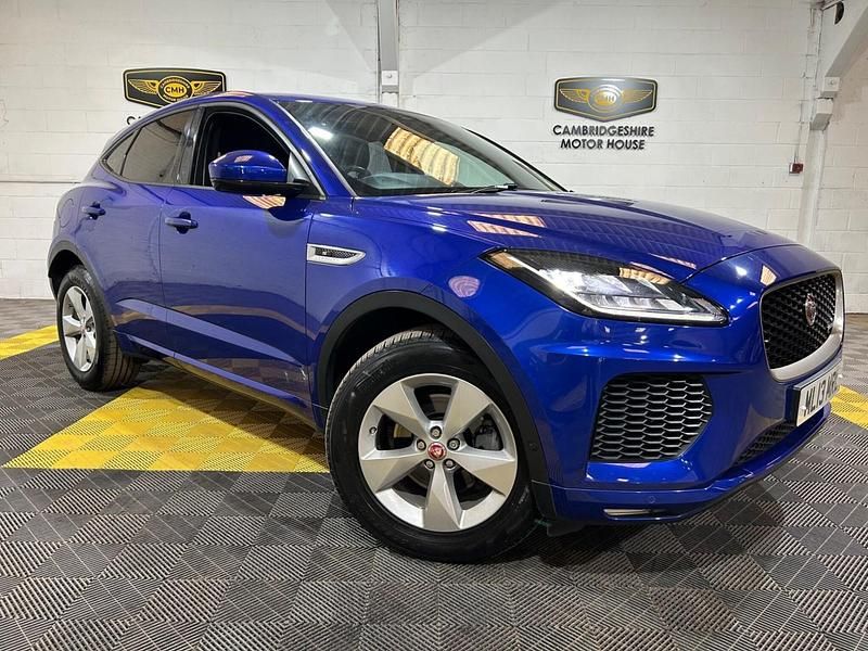 Blue Used 2018 Jaguar E-Pace R-Dynamic SUV | £13,500 (Good price) - Image 1/4