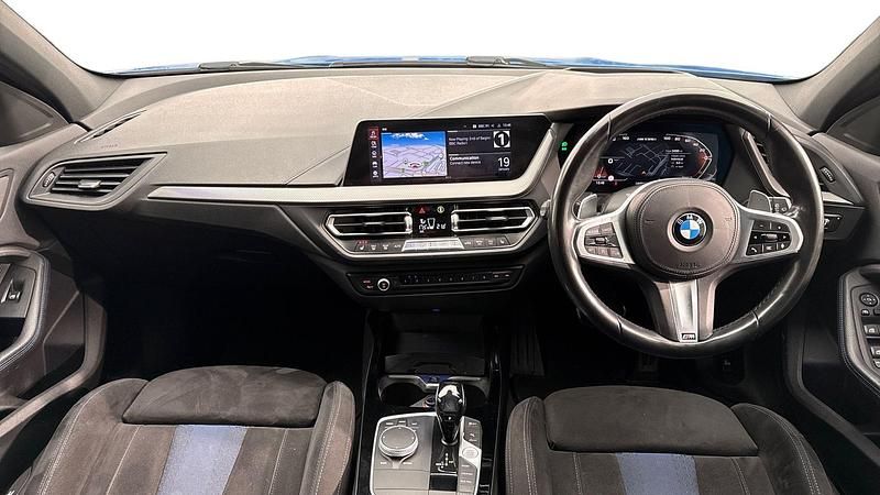 Used BMW M135 Shadowline 306 HP (225 kW) 2021 Blue Hatchback