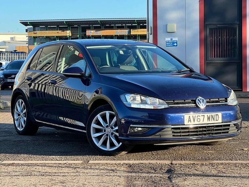 Used VW Golf VII GT 150 HP (110 kW) 2018 Blue Hatchback