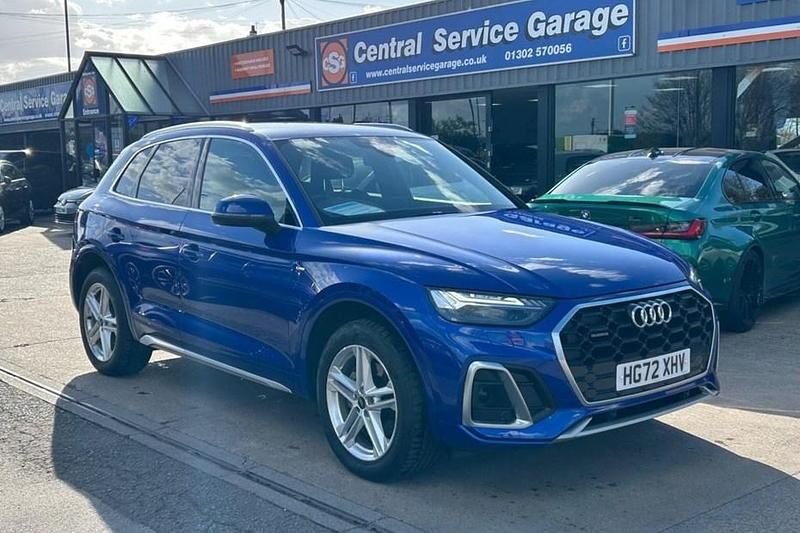 Used Audi Q5 S-Line 2023 Blue SUV