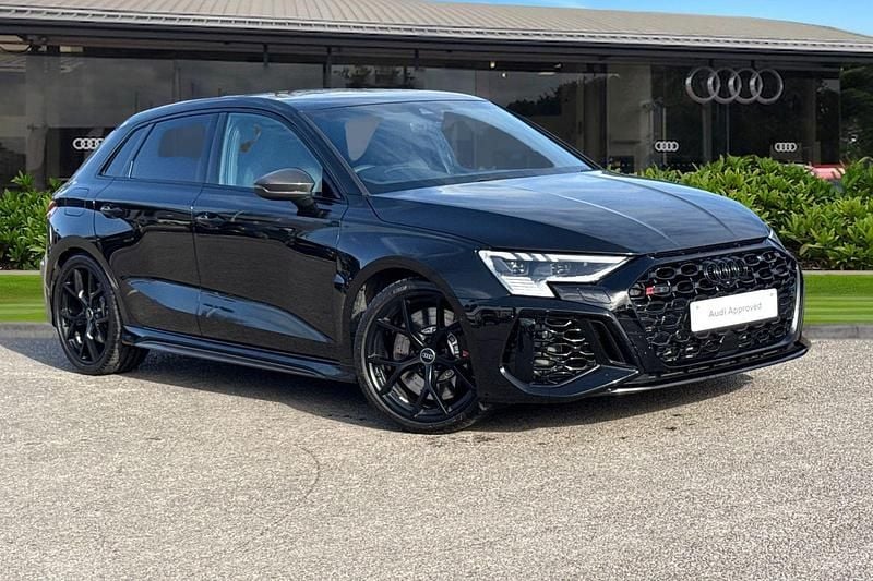 Used Audi RS3 Sportback Advanced 400 HP (294 kW) 2024 Black Hatchback