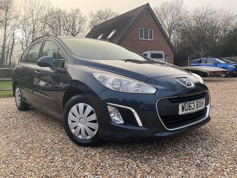 Blue Used 2013 Peugeot 308 Access Estate | £2,495 (Good price) - Image 1/4