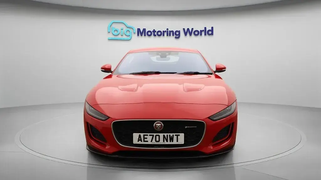 Used Jaguar F-Type R-Dynamic 300 HP (220 kW) 2020 Red Coupe