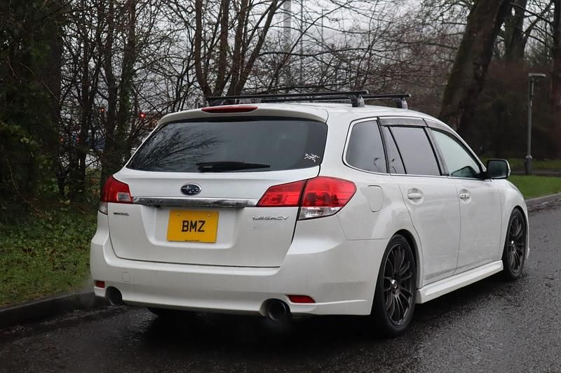 Used Subaru Legacy GT 2010 White Estate