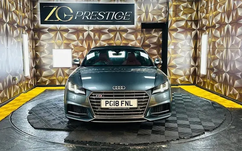 Used Audi TTS Advanced 310 HP (228 kW) 2018 Grey Cabriolet