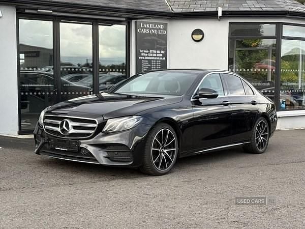 Black Used 2018 Mercedes E220 AMG line Sedan | £13,995 (A bit pricey) - Image 1/4